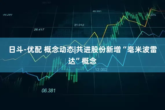日斗-优配 概念动态|共进股份新增“毫米波雷达”概念